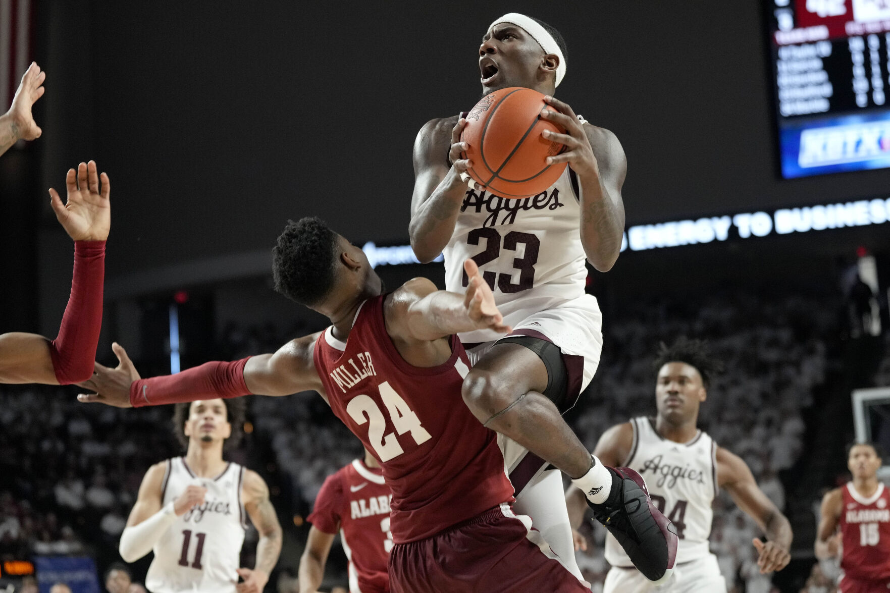 APTOPIX Alabama Texas A M Basketball